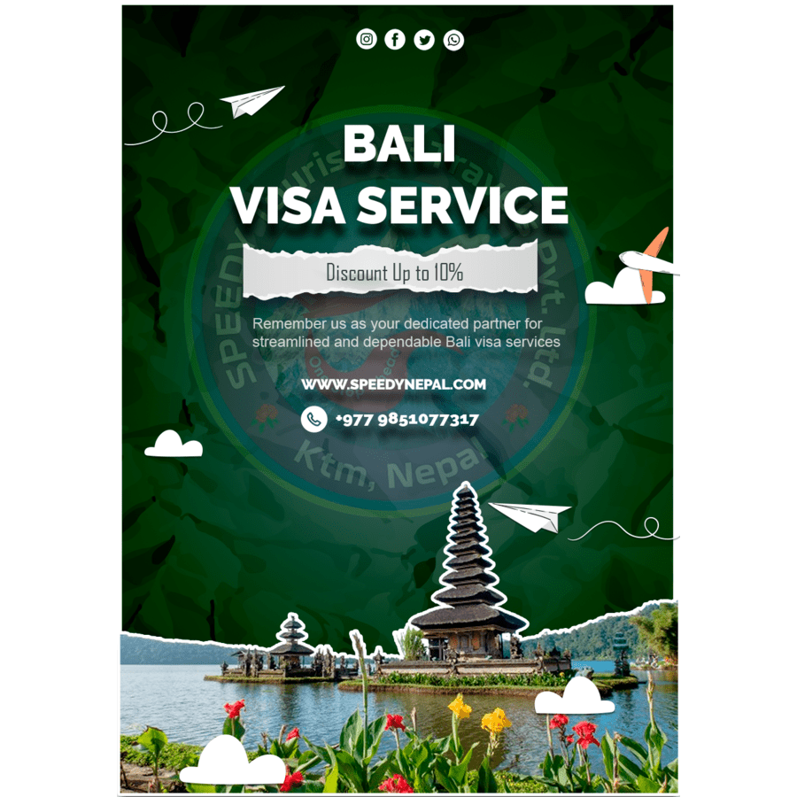 bali visit visa for nepalese